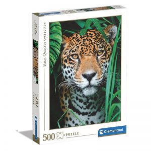 CLEMENTONI PUZZLE BY 500 PIECES  JAGUAR IN THE JUNGLE