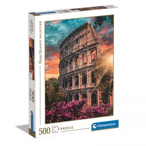 CLEMENTONI PUZZLE BY 500 PIECES  FLAVIAN AMPHITHEATRE