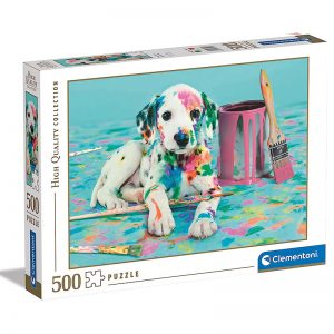 CLEMENTONI PUZZLE BY 500 PIECES  THE FUNNY DALMATIAN