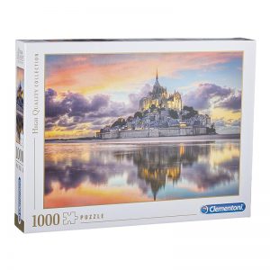 CLEMENTONI PUZZLE BY 1000 PIECES MAGNIFICENT MONT SAINT-MICHEL