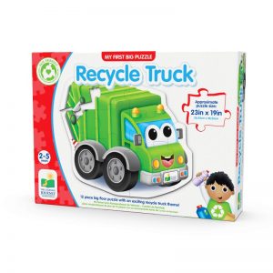 THE LEARNING JOURNEY MY FIRST BIG PUZZLE MY FIRST BIG VEHICLE FLOOR PUZZLE - RECYCLE TRUCK