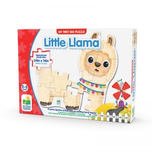 THE LEARNING JOURNEY MY FIRST BIG FLOOR PUZZLE - LITTLE LLAMA