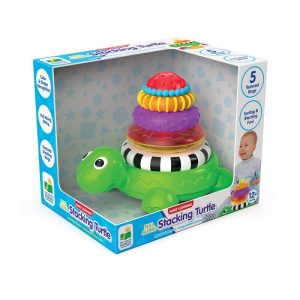 THE LEARNING JOURNEY EARLY LEARNING PULL ALONG STACKING TURTLE