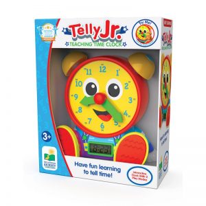 THE LEARNING JOURNEY ELECTRONIC LEARNING TELLY JR. TEACHING TIME CLOCK