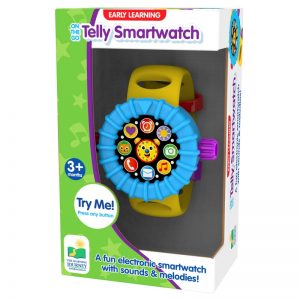 THE LEARNING JOURNEY ELECTRONIC LEARNING ON THE GO TELLY SMARTWATCH (NEW)