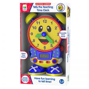 THE LEARNING JOURNEY ELECTRONIC LEARNING TELLY THE TEACHING TIME CLOCK (NEW CLASSIC EDITION)