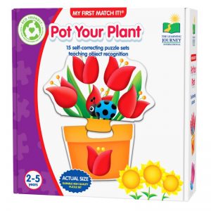 THE LEARNING JOURNEY MY FIRST MATCH IT - POT YOUR PLANT (NEW)
