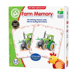 THE LEARNING JOURNEY MY FIRST MATCH IT MEMORY GAME - FARM