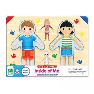 THE LEARNING JOURNEY LIFT & LEARN PUZZLE INSIDE OF ME
