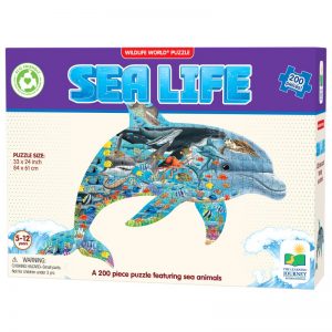THE LEARNING JOURNEY WILDLIFE WORLD PUZZLE - SEA LIFE PUZZLE (200PCS) (NEW)