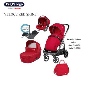 PEG PEREGO VELOCE LOUNGE RED SHINE