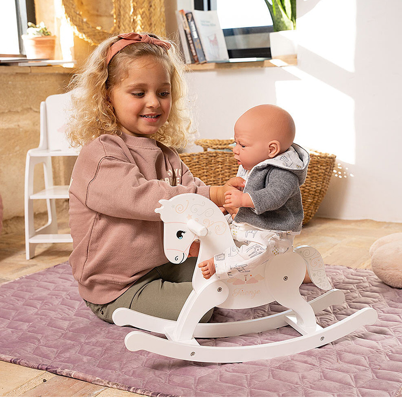 ARIAS FIRENZE WOODEN ROCKING HORSE