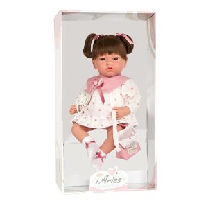 ARIAS ELEGANCE DOLL 40CM ARIA W/CUSHION