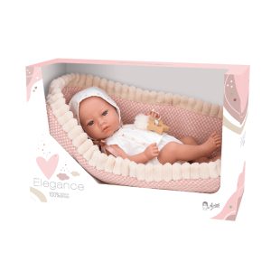 ARIAS ELEGANCE DOLL 38CM ARIA W/CUSHION