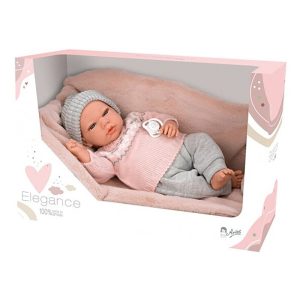ARIAS ELEGANCE DOLL 40CM ANDIE W/CUSHION