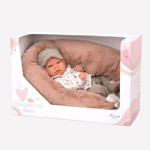 ARIAS ELEGANCE DOLL 40CM ANDIE W/CUSHION