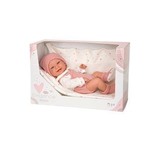ARIAS ELEGANCE DOLL 42CM ZOE WITH BLANKET