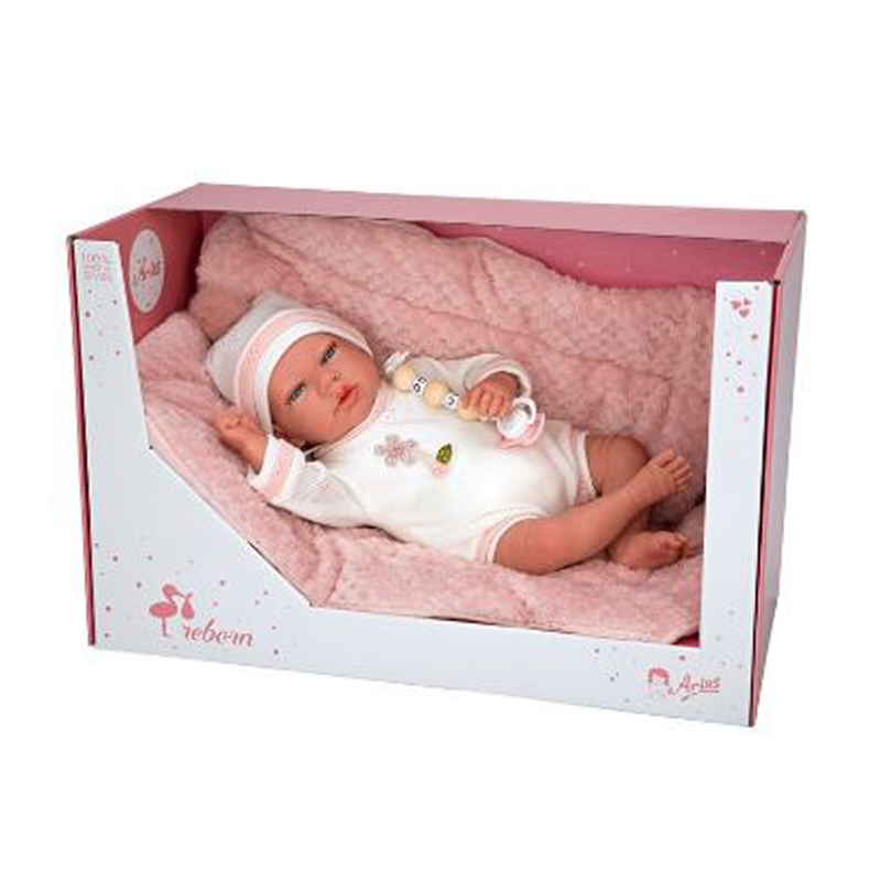 ARIAS REBORN DOLL  40 CM TAMAR W/BLANKET