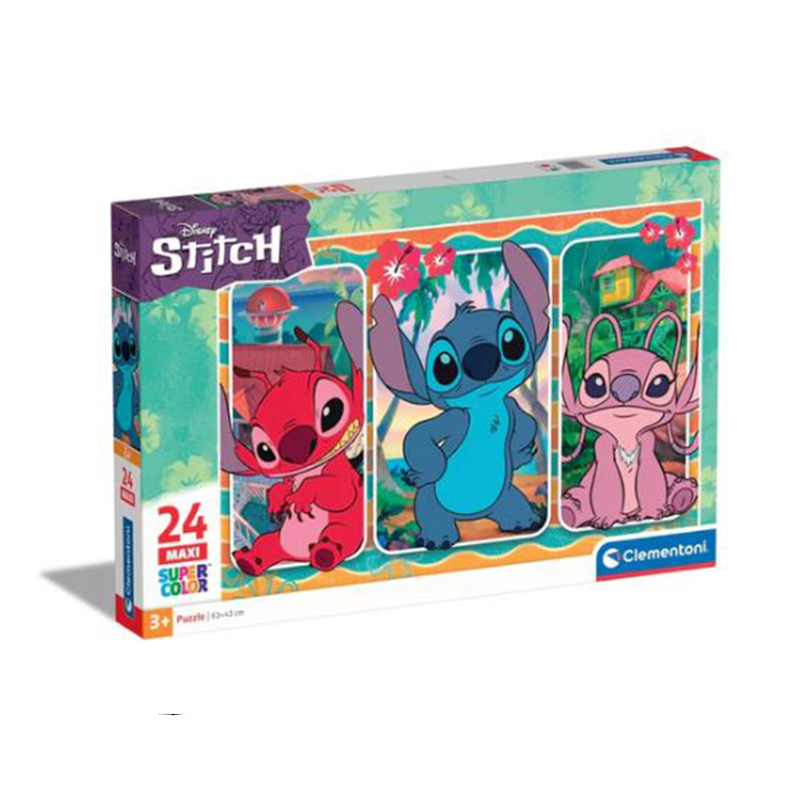 CLEMENTONI PUZZLE BY 24 PIECES MAXI STITCH