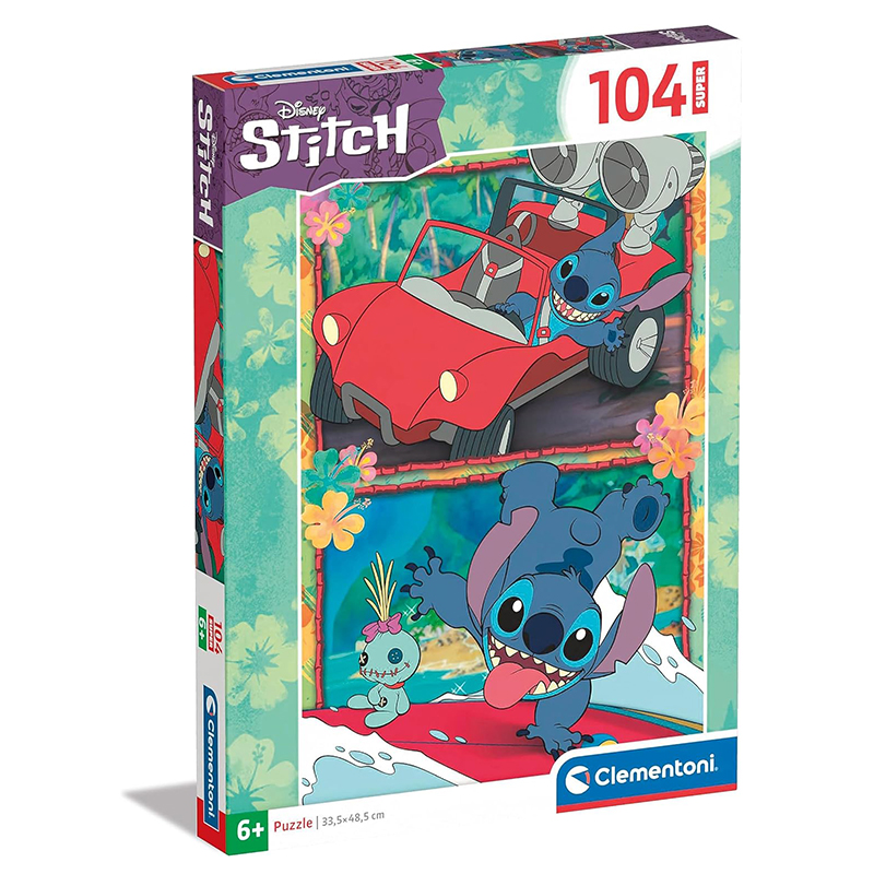 CLEMENTONI PUZZLE BY 104 PIECES STITCH
