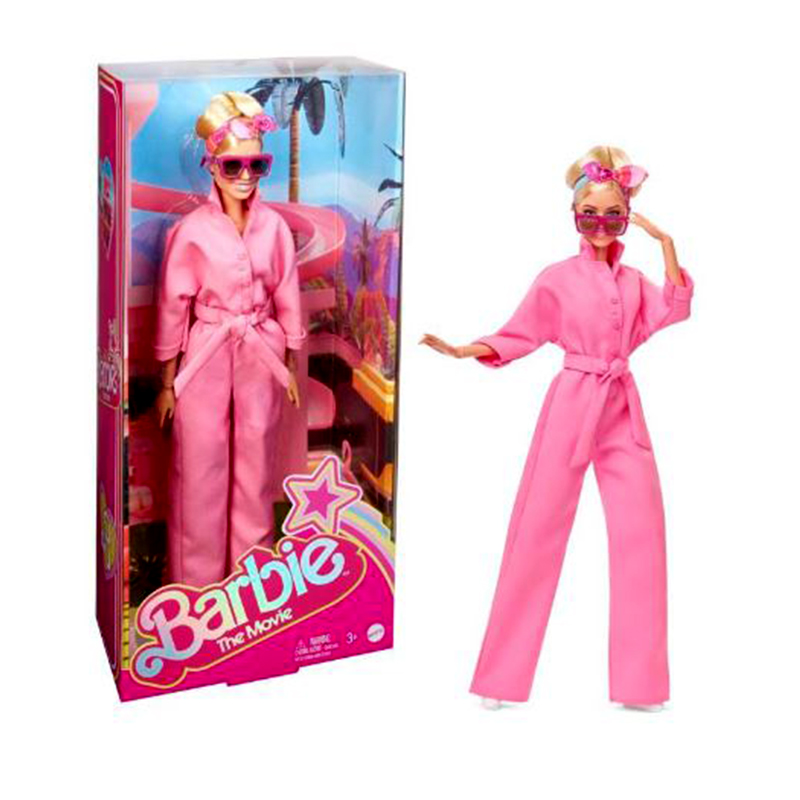 BARBIE MOVIE COLLECTIBLE DOLL IN PINK POWER JUMPSUITBARBIE MOVIE
