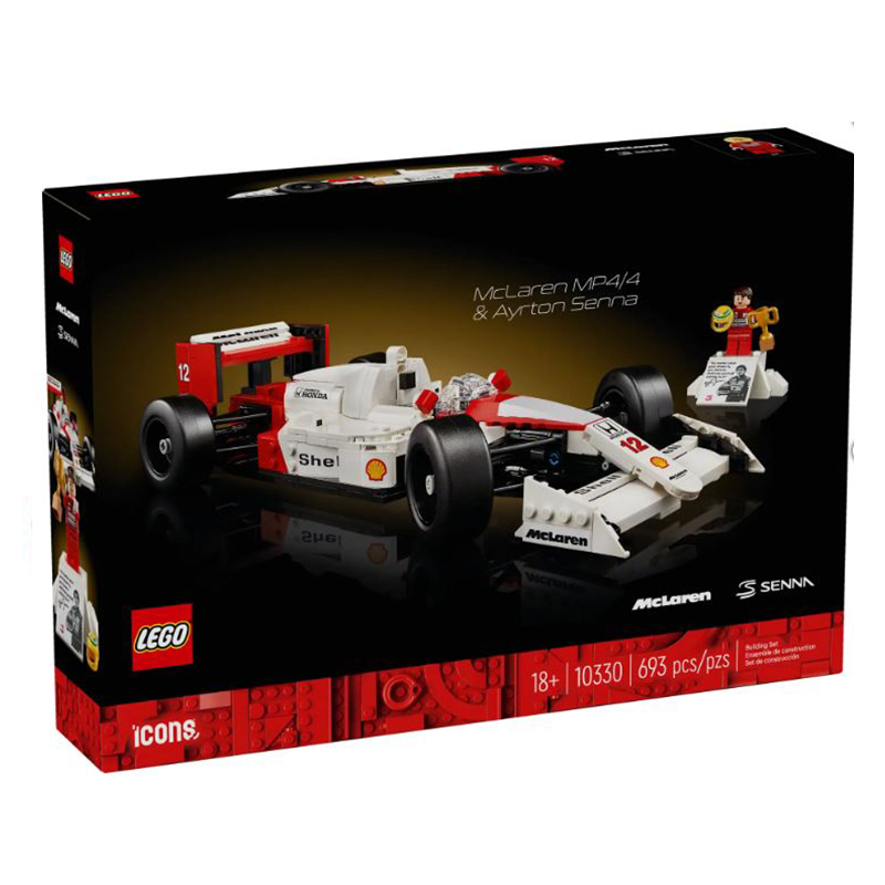 LEGO ICONS MCLAREN MP4/4 & AYRTON SENNA