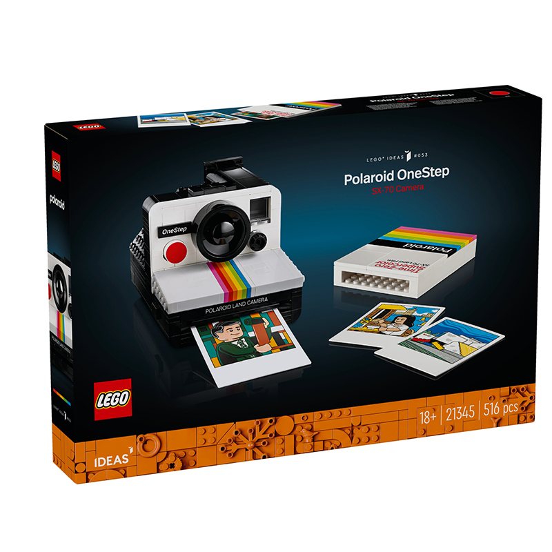 LEGO IDEAS POLAROID ONE STEP SX-70 CAMERA