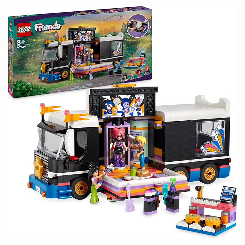 LEGO FRIENDS POP STAR MUSIC TOUR BUS