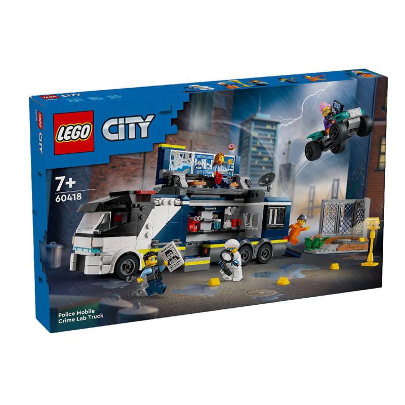 LEGO CITY POLICE MOBILE CRIME LAB TRUCK