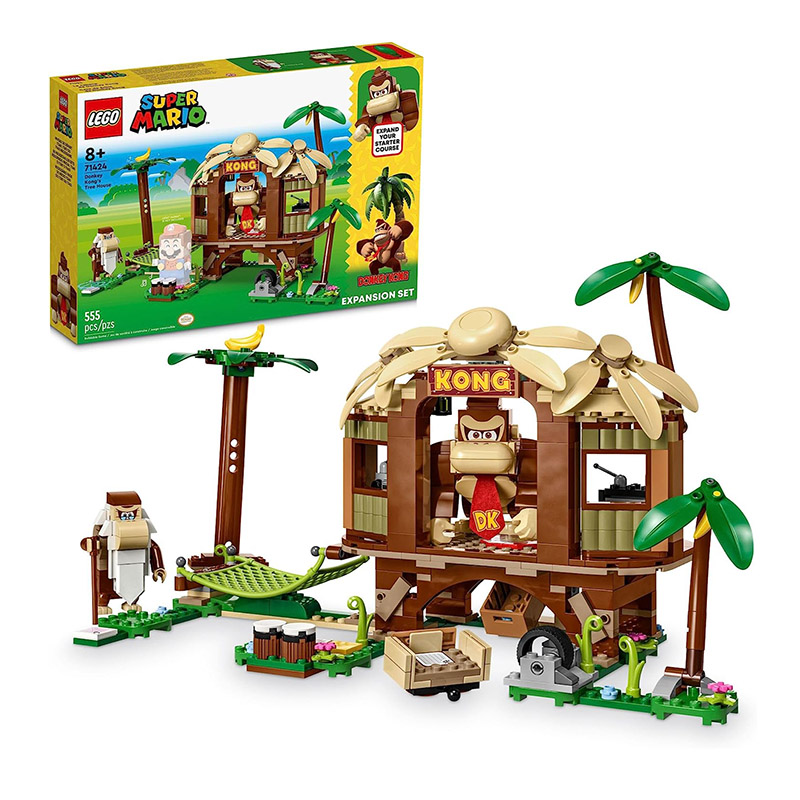 LEGO SUPER MARIO DONKEY KONG'S TREE HOUSE EXPANSION SET