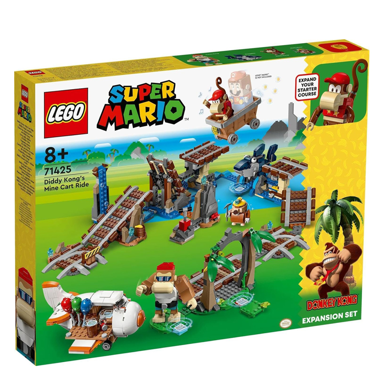 LEGO SUPER MARIO DIDDY KONG'S MINE CART RIDE EXPANSION SE