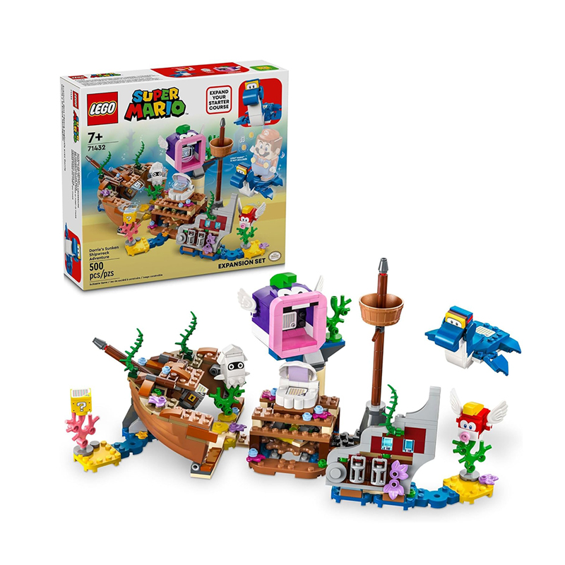 LEGO SUPER MARIO DORRIE'S SUNDKEN SHIPWRECK ADVENTURE