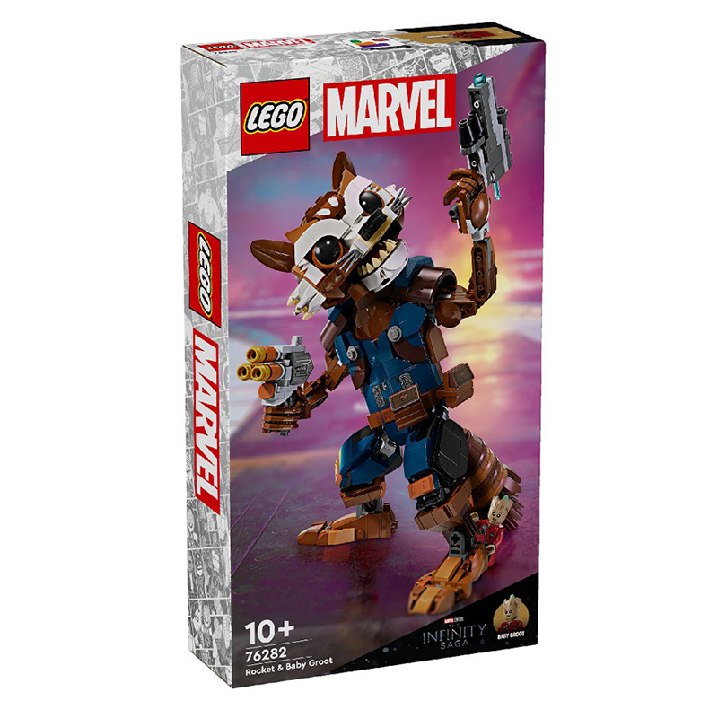 LEGO SUPER HEROES MARVEL ROCKET & BABY GROOT