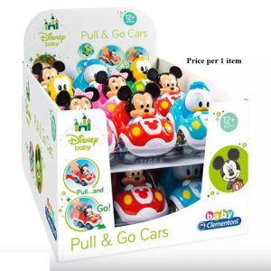 CLEMENTONI DISNEY BABY PULL & GO CARS ASSORTED
