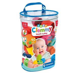 CLEMENTONI BLOCKS BABY CLEMMY BAG 40 PIECES