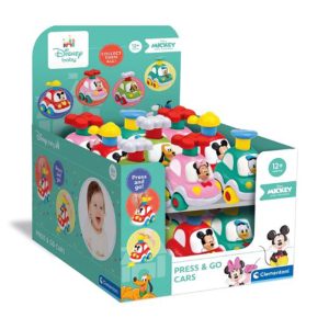 CLEMENTONI BABY- DISNEY PRESS & GO CAR