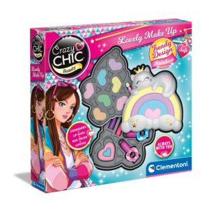 CLEMENTONI CRAZY CHIC RAINBOW SHAPE MAKEUP CASE