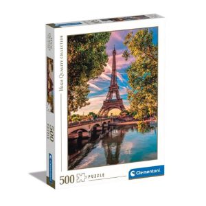 CLEMENTONI PUZZLE ALONG THE RIVER SEINE BY 500 PIECES