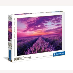 CLEMENTONI PUZZLE LAVENDAR FIELD BY 1000 PIECES