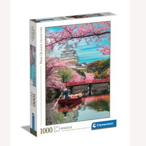 CLEMENTONI PUZZLE HIMEJI CASTLE IN SPRING BY 1000 PIECES