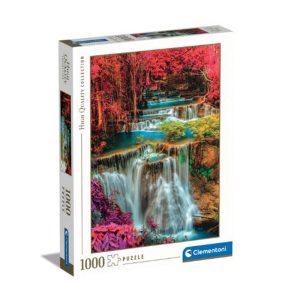 CLEMENTONI PUZZLE HIMEJI COLOURFUL THAI FALLS BY 1000 PIECES
