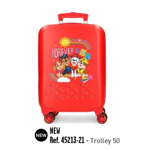 JOUMMA LUGGAGE ABS TROLLEY 50CM 4W PAW PATROL FOREVER FUN