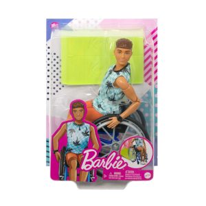 BARBIE KEN WHEELCHAIR DOLL HJT59