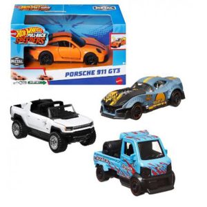 HOT WHEELS PULL-BACK SPEEDERS ASST HPT04