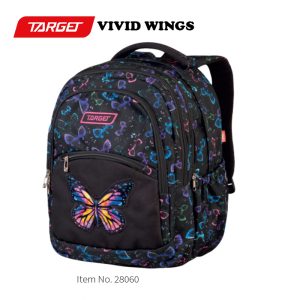 TARGET BACKPACK 2 IN 1 CURVED VIVID WINGS 28060