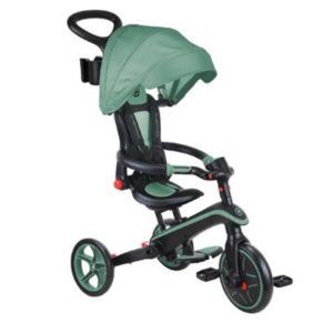 GLOBBER EXPLORER TRIKE FOLDABLE 4 IN 1 - OLIVE