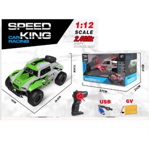R/C MONSTER CAR WITH BATTERIES & USB CABLE