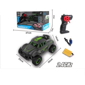 R/C MONSTER CAR WITH BATTERIES & USB CABLE