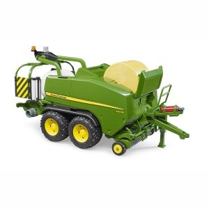BRUDER TRAILER JOHN DEERE ROUND BALE PRESS C441R