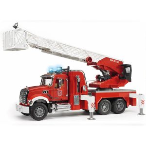 BRUDER MACK GRANITE FIRE LADDER TRUCK WITH PUMP